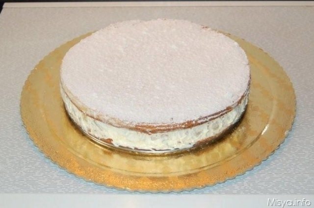 Torta ricotta e pere