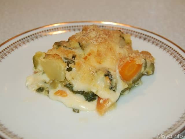 fetta pasticcio vedure fetta pasticcio vedure