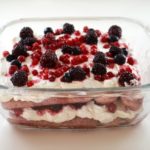 tiramisu ai frutti di bosco