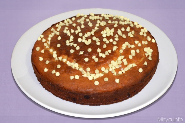 torta ricotta e cioccolato bianco