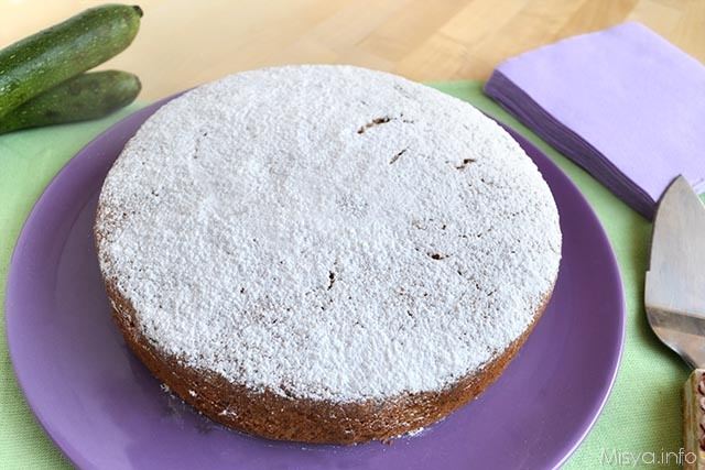 Torta dolce alle zucchine