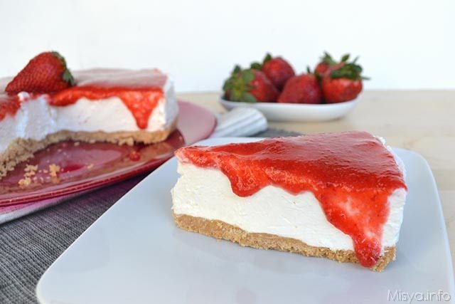 Torta fredda allo yogurt