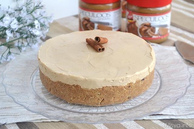 Cheesecake allo speculoos