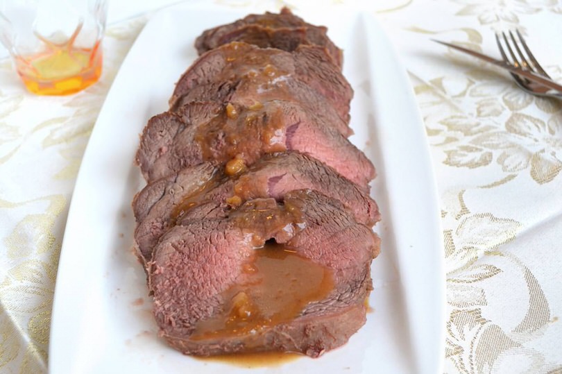Arrosto di vitello al miele