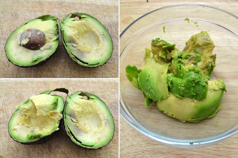 1 polpa avocado