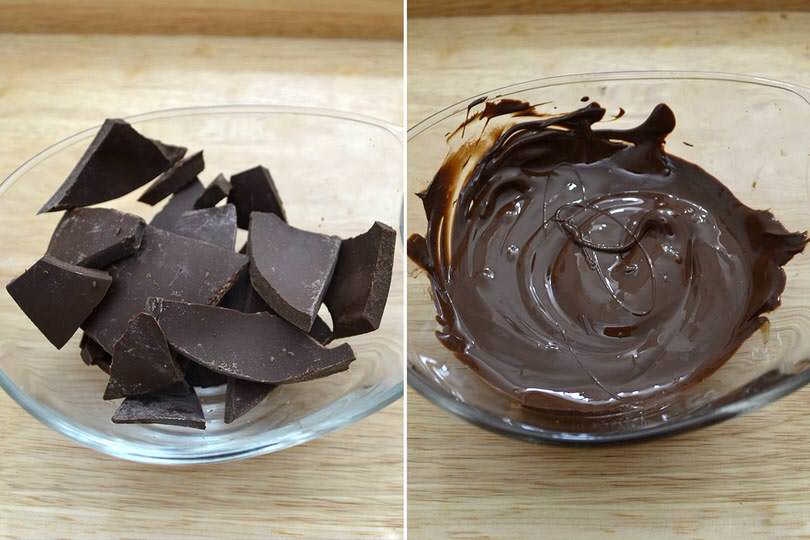 2 sciogliere cioccolato