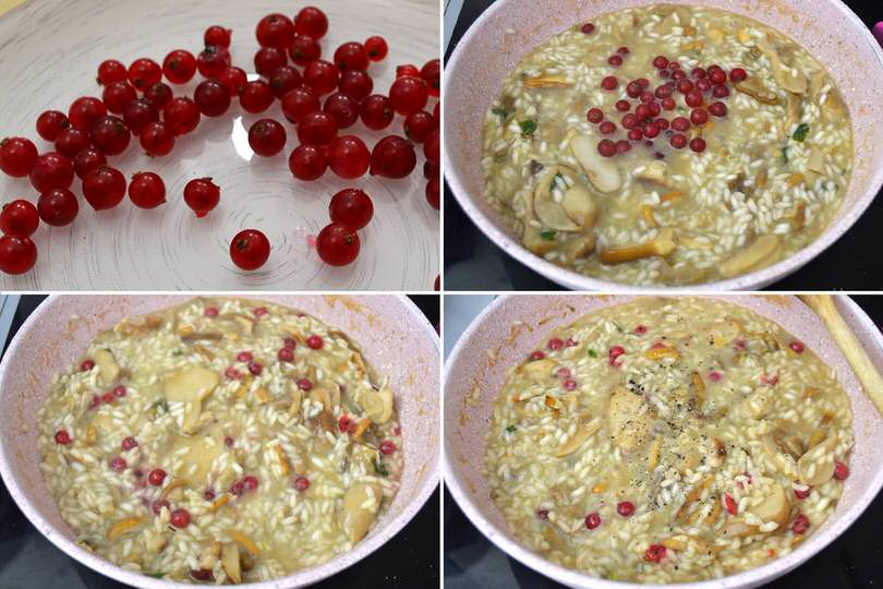 5 aggiungere ribes