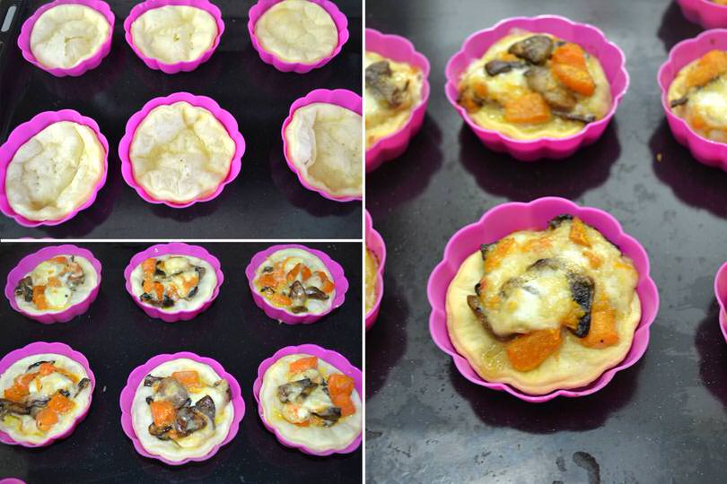 5 farcire tartellette