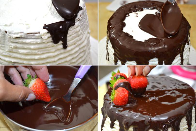 8 decorare torta