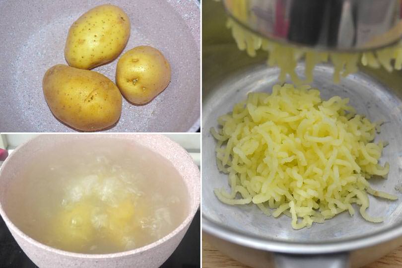 1 bollire patate
