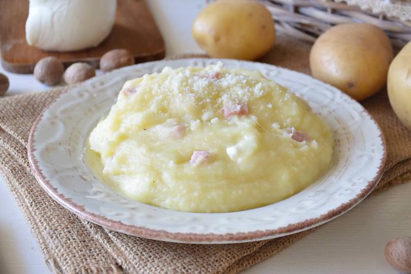 Pure di patate ricco