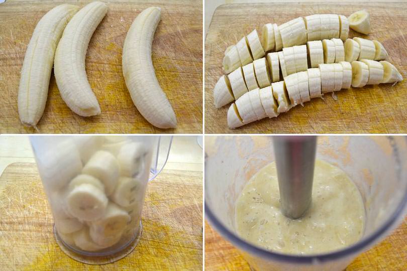 1 frullare banana