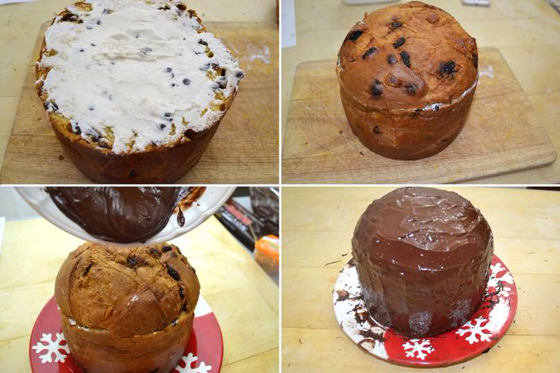 4 farcire panettone