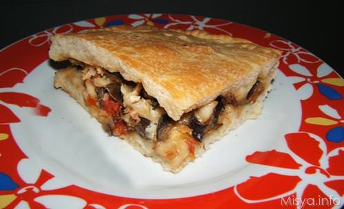Pizza Ripiena Di Melanzane Ricetta Pizza Ripiena Di Melanzane Di Misya
