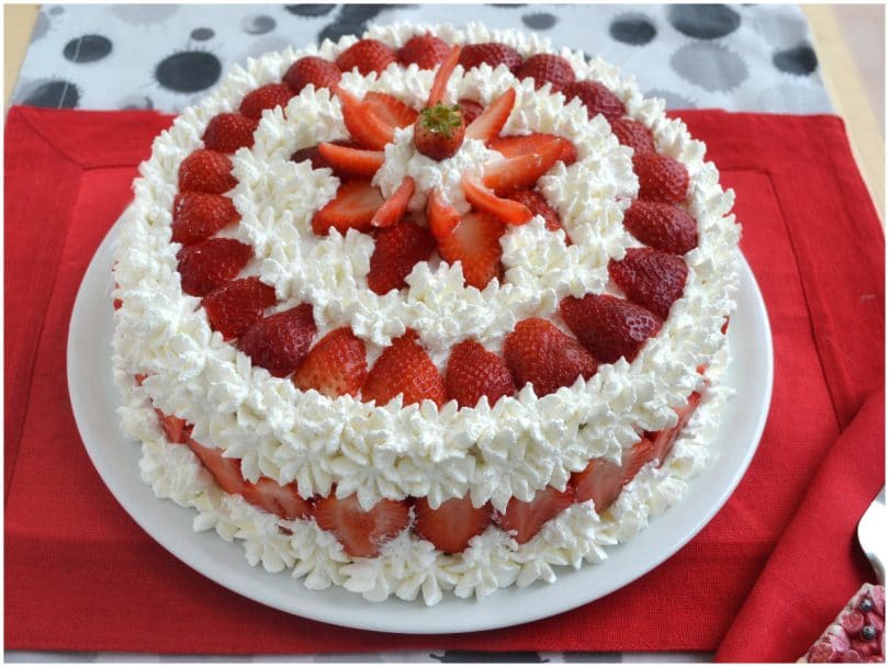 Torta alle fragole, Ricetta