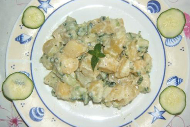 Insalata di patate con tzatziki