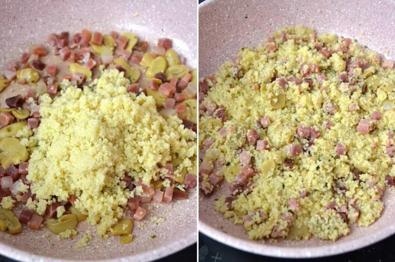 cous cous speck