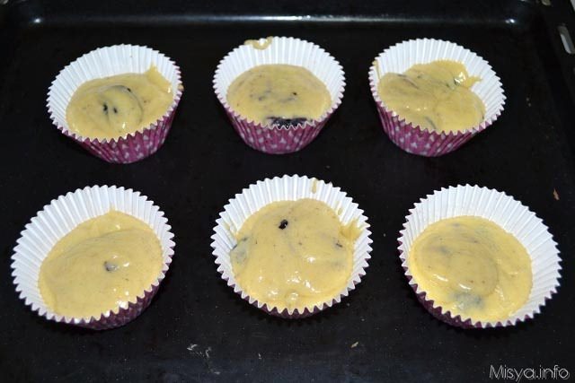 7 riempire pirottini per muffin