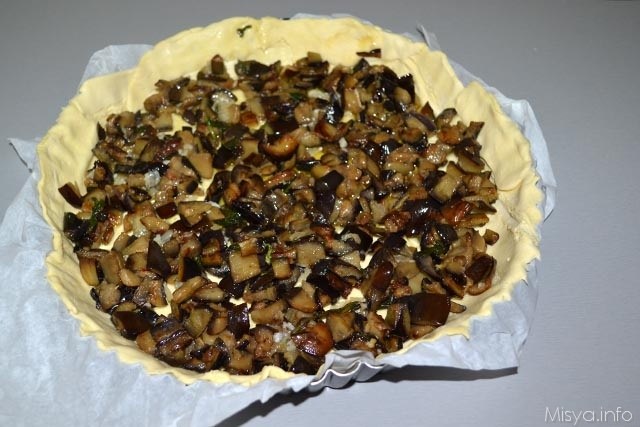 Quiche con le melanzane  2