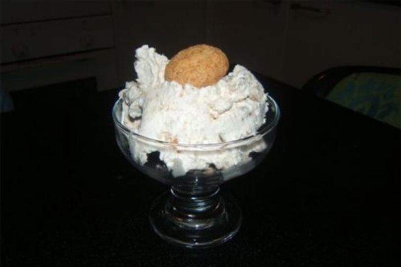 Gelato all’amaretto
