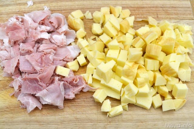 2 prochiutto e formaggio