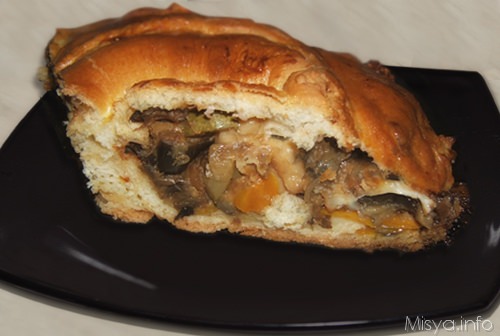 Brioche rustica con ciambotta