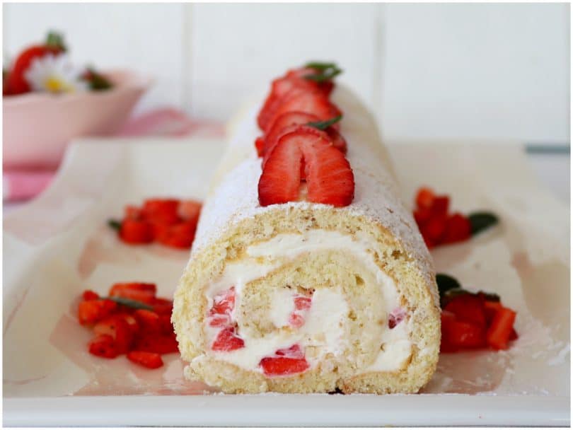 Rotolo alle fragole