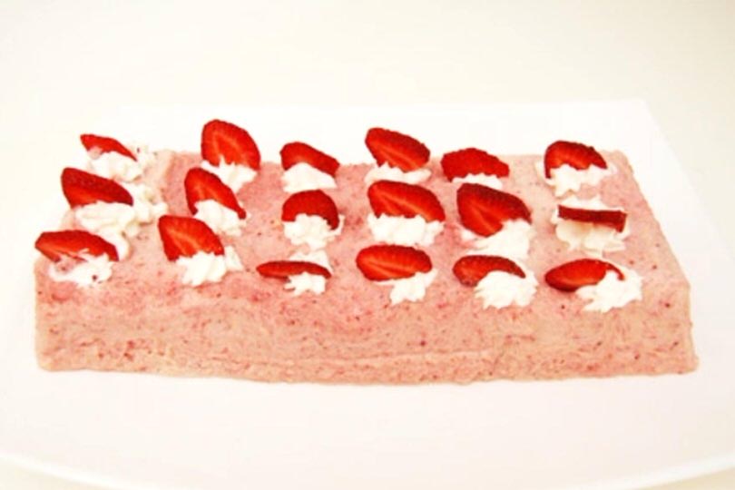 Bavarese alle fragole