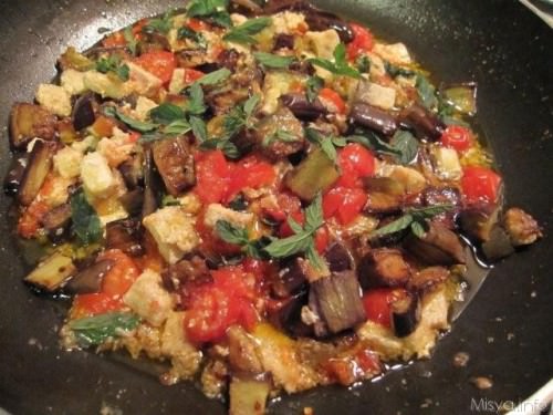 aggiungere melanzane