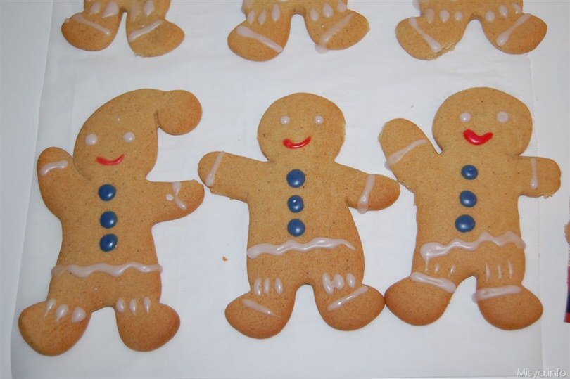 Decorazioni Omini Pan Di Zenzero » Omini di pan di zenzero - Ricetta Omini di pan di zenzero di Misya