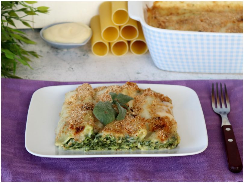 Cannelloni ricotta e spinaci