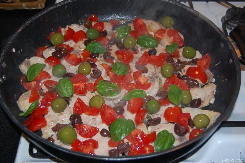 bocconcini di pesce spada alle olive