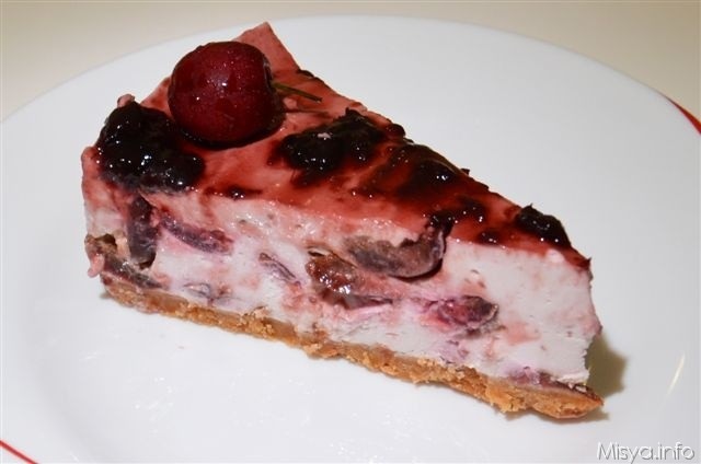cherry-cheesecake