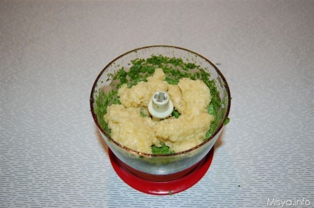 pesto di rucola e mandorle