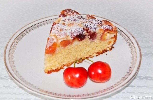Torta di ciliegie