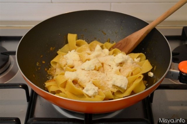 pasta con la zucca