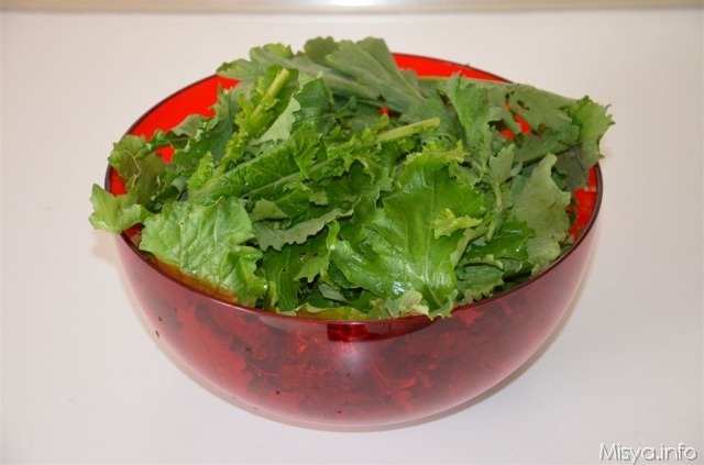 Come pulire le cime di rapa - Misya.info