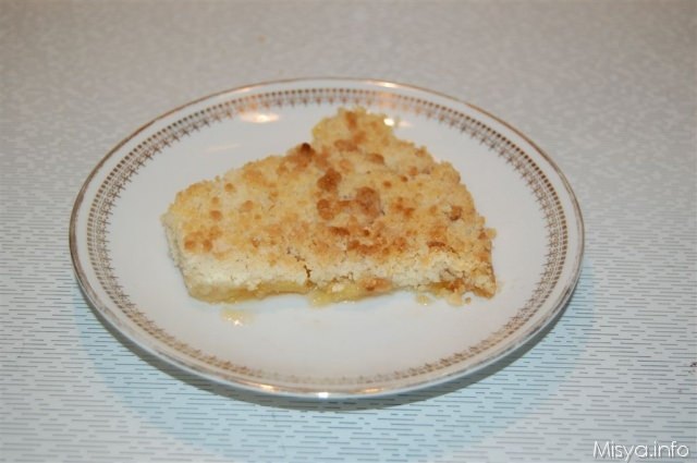 Apple crumble