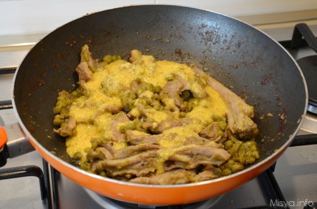 agnello con piselli4