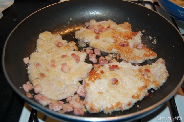 costolette mandorle pancetta