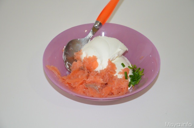 philadelphia e salmone