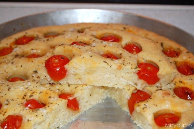 Focaccia Pugliese Ricetta Focaccia Pugliese Di Misya