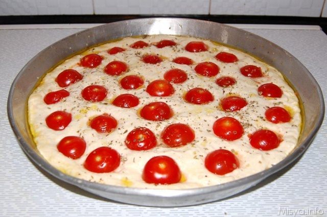 Focaccia Pugliese Ricetta Focaccia Pugliese Di Misya