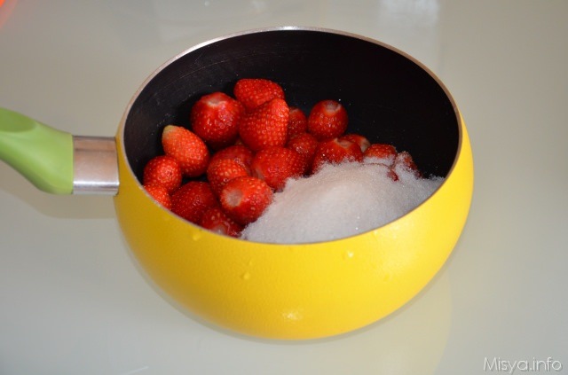 fragole e zucchero