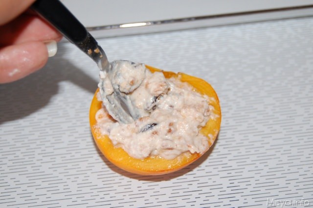 pesche ripiene al forno