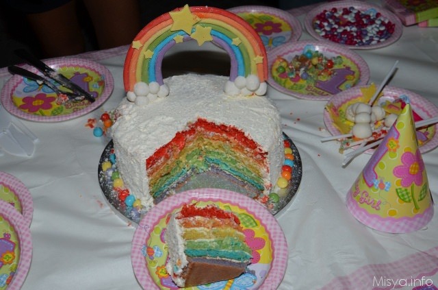 interno rainbow cake
