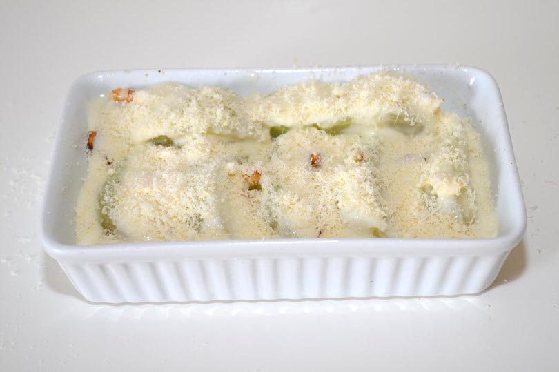 4 aggiungere parmigiano