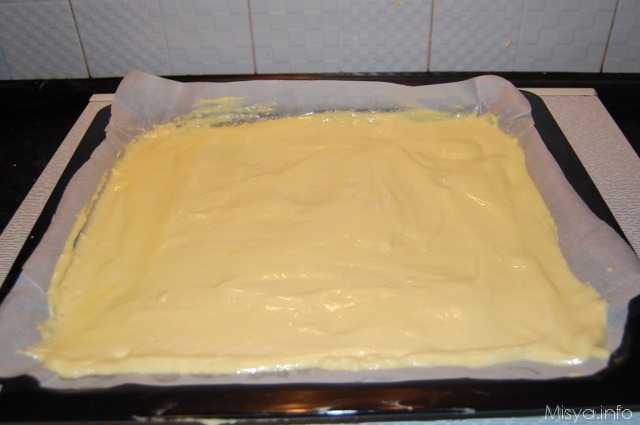 pasta biscotto in teglia