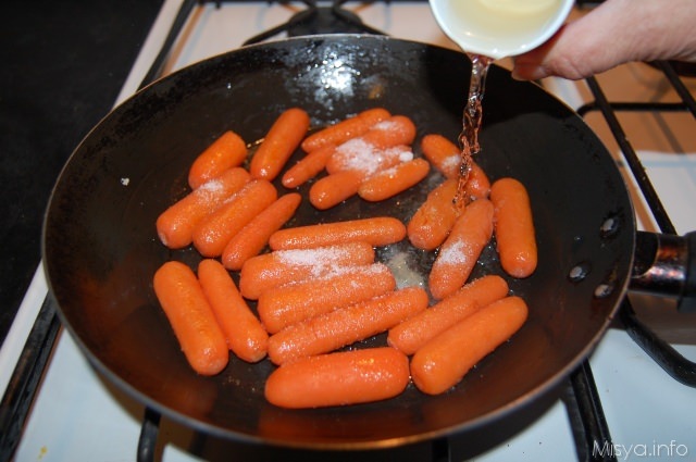carote aceto e zucchero