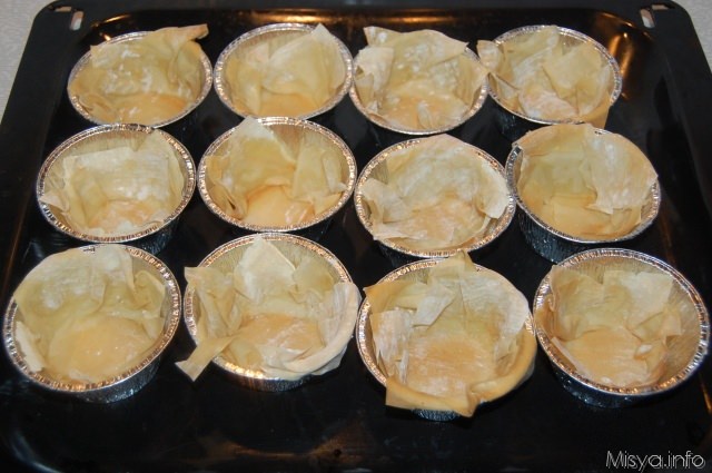 cestini pasta phyllo